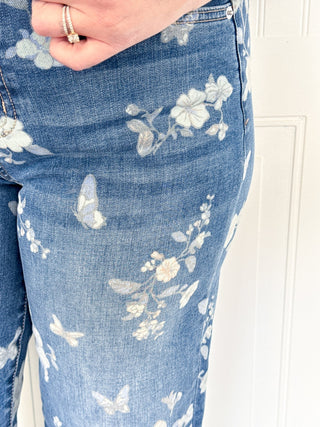 The Garden Bloom Wide Leg Trousers - 240 Pants - The Farmhouse