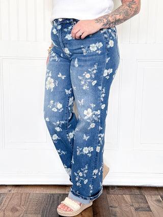 The Garden Bloom Wide Leg Trousers - 240 Pants - The Farmhouse