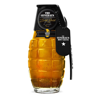 The General's Hot Sauce, Bold Gold, Cayenne Infused Extra Virgin Olive Oil - 440 Kitchen + Tabletop - The Farmhouse