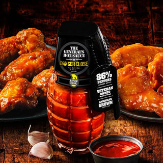 The General's Hot Sauce, Danger Close, Cayenne and Habanero Hot Sauce - 440 Kitchen + Tabletop - The Farmhouse