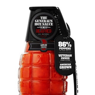 The General's Hot Sauce, Dead Red, Cayenne Pepper Hot Sauce - 440 Kitchen + Tabletop - The Farmhouse
