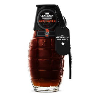 The General's Hot Sauce, Maple Mayhem, Habanero Infused Maple Syrup - 440 Kitchen + Tabletop - The Farmhouse