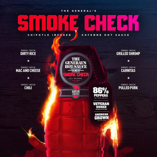 The General's Hot Sauce, Smoke Check - 440 Kitchen + Tabletop - The Farmhouse