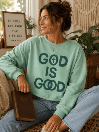 The God Is Good Comfort Pullover - 140 Sweatshirts + Sweaters - The Farmhouse
