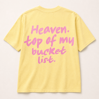 The Heaven Is My Bucket List Tee - 120 Graphic Tees - The Farmhouse