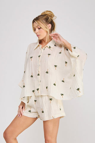 The Island Hopping Button-Up - 110 Blouses - The Farmhouse