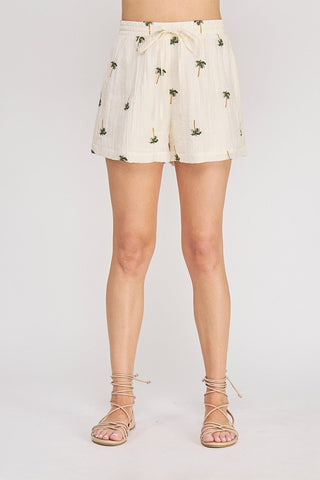 The Island Hopping Elastic Waist Shorts - 220 Shorts + Skirts - The Farmhouse