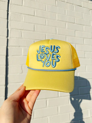 The Jesus Loves You Sunshine Cap - 260 Fashion Accessories - The Farmhouse