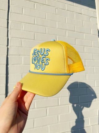 The Jesus Loves You Sunshine Cap - 260 Fashion Accessories - The Farmhouse