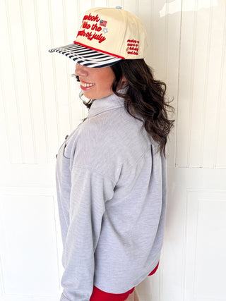 The Layer Me Up Rib Shacket - 140 Sweatshirts + Sweaters - The Farmhouse