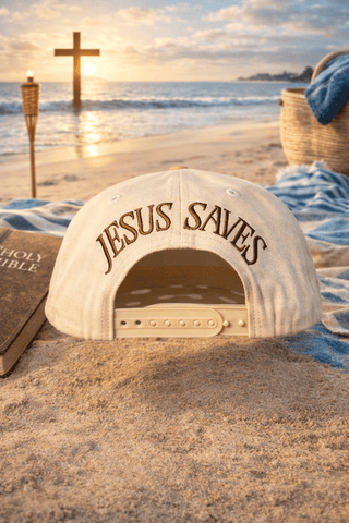 The Make Jesus Famous Brown Polka Dot Hat - 260 Fashion Accessories - The Farmhouse