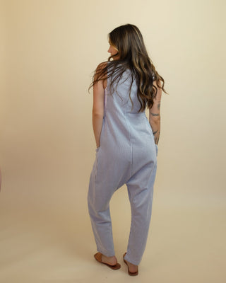 The Marina Jumpsuit, Grey - 180 One Piece Outfits - The Farmhouse