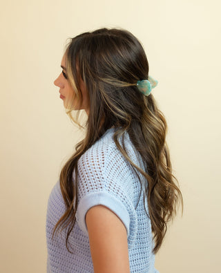 The Mermaid Cove Hair Clip, Mint - 260 Fashion Accessories - The Farmhouse