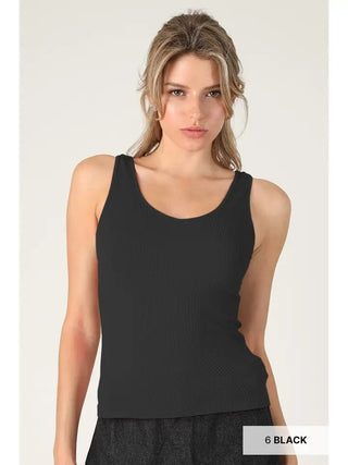 The Mix & Match Tank, Black - 130 Basics - The Farmhouse