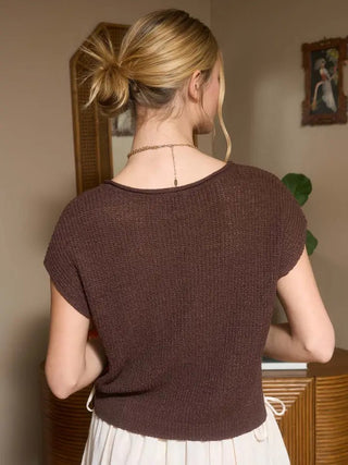 The Mocha Drift Batwing Knit - 100 Casual Tops - The Farmhouse
