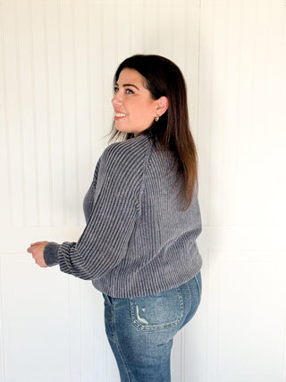The Navy Ridge Sweater - 100 Casual Tops - The Farmhouse