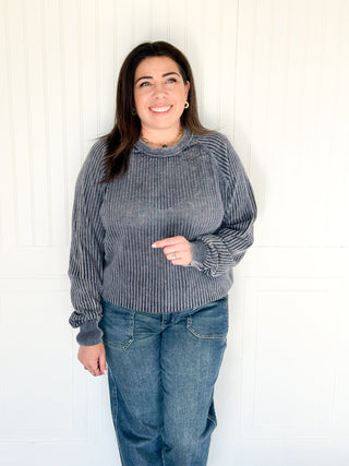 The Navy Ridge Sweater - 100 Casual Tops - The Farmhouse