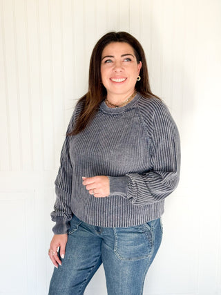 The Navy Ridge Sweater - 100 Casual Tops - The Farmhouse