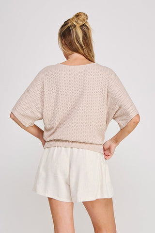 The Oat Tide Wavy Top - 100 Casual Tops - The Farmhouse