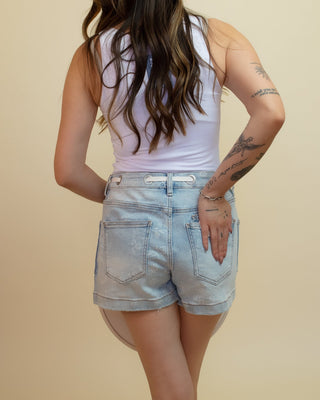 The Paisley Trail High Rise Shorts - 220 Shorts + Skirts - The Farmhouse