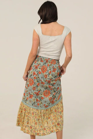 The Portofino Patchwork Skirt - 220 Shorts + Skirts - The Farmhouse