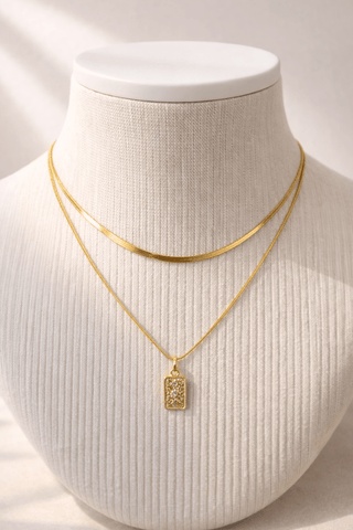 The Radiance Duo Necklace - 290 Jewelry - The Farmhouse