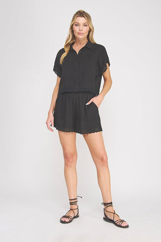 The Raven Grace Linen Shorts - 220 Shorts + Skirts - The Farmhouse