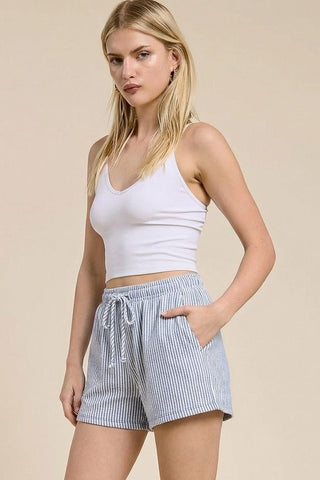 The Riviera Stripe Shorts - 220 Shorts + Skirts - The Farmhouse