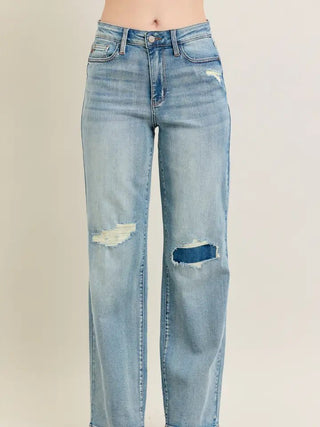 The Rough Cut Knee Patch Denim - 210 Jeans - The Farmhouse