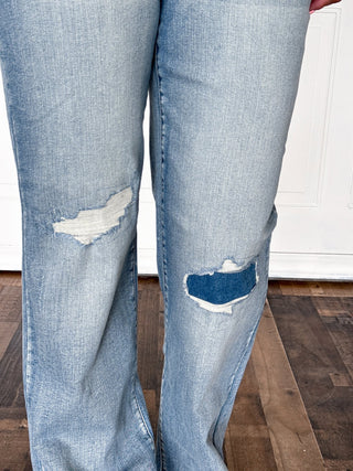 The Rough Cut Knee Patch Denim - 210 Jeans - The Farmhouse