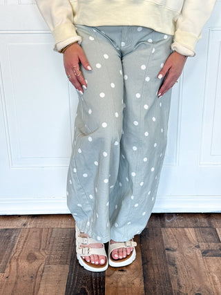 The Sage Dot Drift Denim - 240 Pants - The Farmhouse
