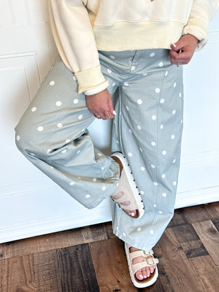 The Sage Dot Drift Denim - 240 Pants - The Farmhouse