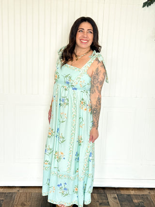 The Sage Meadow Tie Strap Midi - 170 Dresses - The Farmhouse