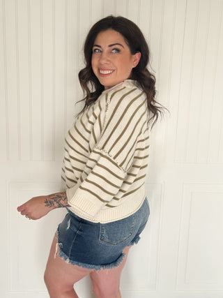 The Sailstripe Easy Sweater - 100 Casual Tops - The Farmhouse