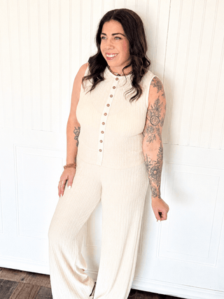 The Sandbar Textured Knit Top - 100 Casual Tops - The Farmhouse