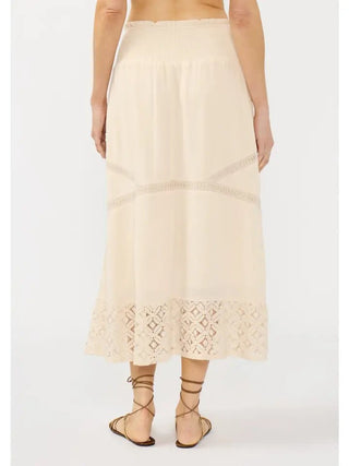 The Sea Pearl Lace Skirt - 220 Shorts + Skirts - The Farmhouse
