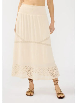 The Sea Pearl Lace Skirt - 220 Shorts + Skirts - The Farmhouse