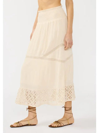 The Sea Pearl Lace Skirt - 220 Shorts + Skirts - The Farmhouse