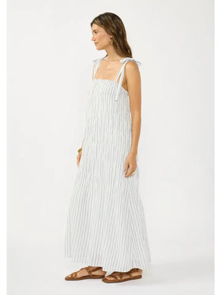 The Sea Spray Tie Shoulder Maxi Dress - 170 Dresses - The Farmhouse