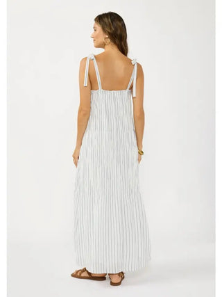 The Sea Spray Tie Shoulder Maxi Dress - 170 Dresses - The Farmhouse