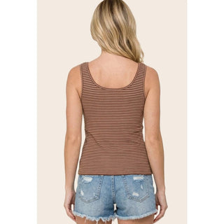 The Seacliff Knit Tank, Copper - 100 Casual Tops - The Farmhouse