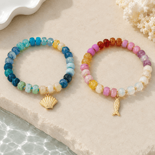 The Seaside Stacks Bracelet Set - 260 Fashion Accessories - The Farmhouse