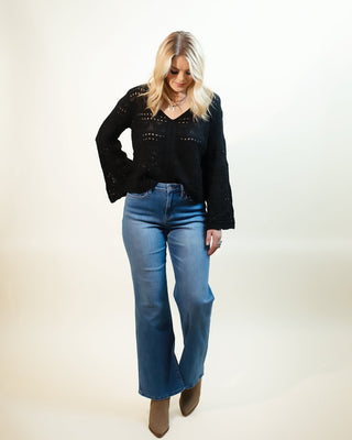 The Secret Garden Lightweight Blouse, Black - 100 Casual Tops - The Farmhouse