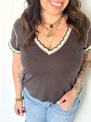 The Shadowline Vintage Tee - 110 Blouses - The Farmhouse