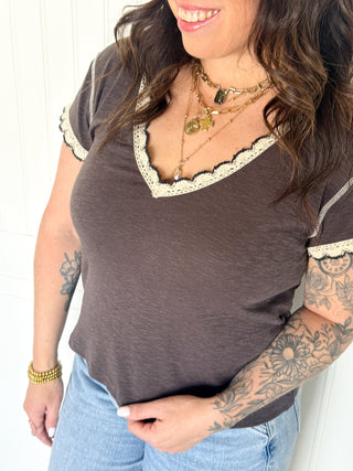 The Shadowline Vintage Tee - 110 Blouses - The Farmhouse