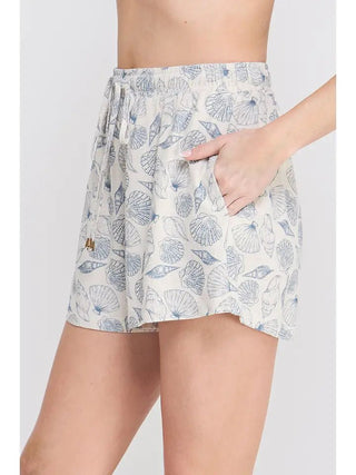 The Shell Collector Linen Shorts - 220 Shorts + Skirts - The Farmhouse