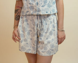 The Shell Collector Linen Shorts - 220 Shorts + Skirts - The Farmhouse