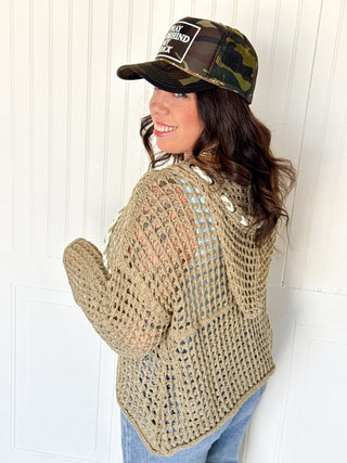 The Shooting Star Knit Hoodie - 140 Sweatshirts + Sweaters - The Farmhouse
