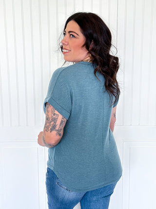 The Simple Roll - Up Tee - 100 Casual Tops - The Farmhouse