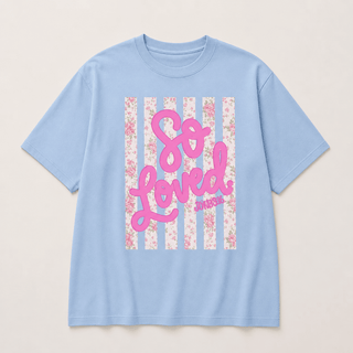 The So Loved John 3:16 Bloom Tee - 120 Graphic Tees - The Farmhouse